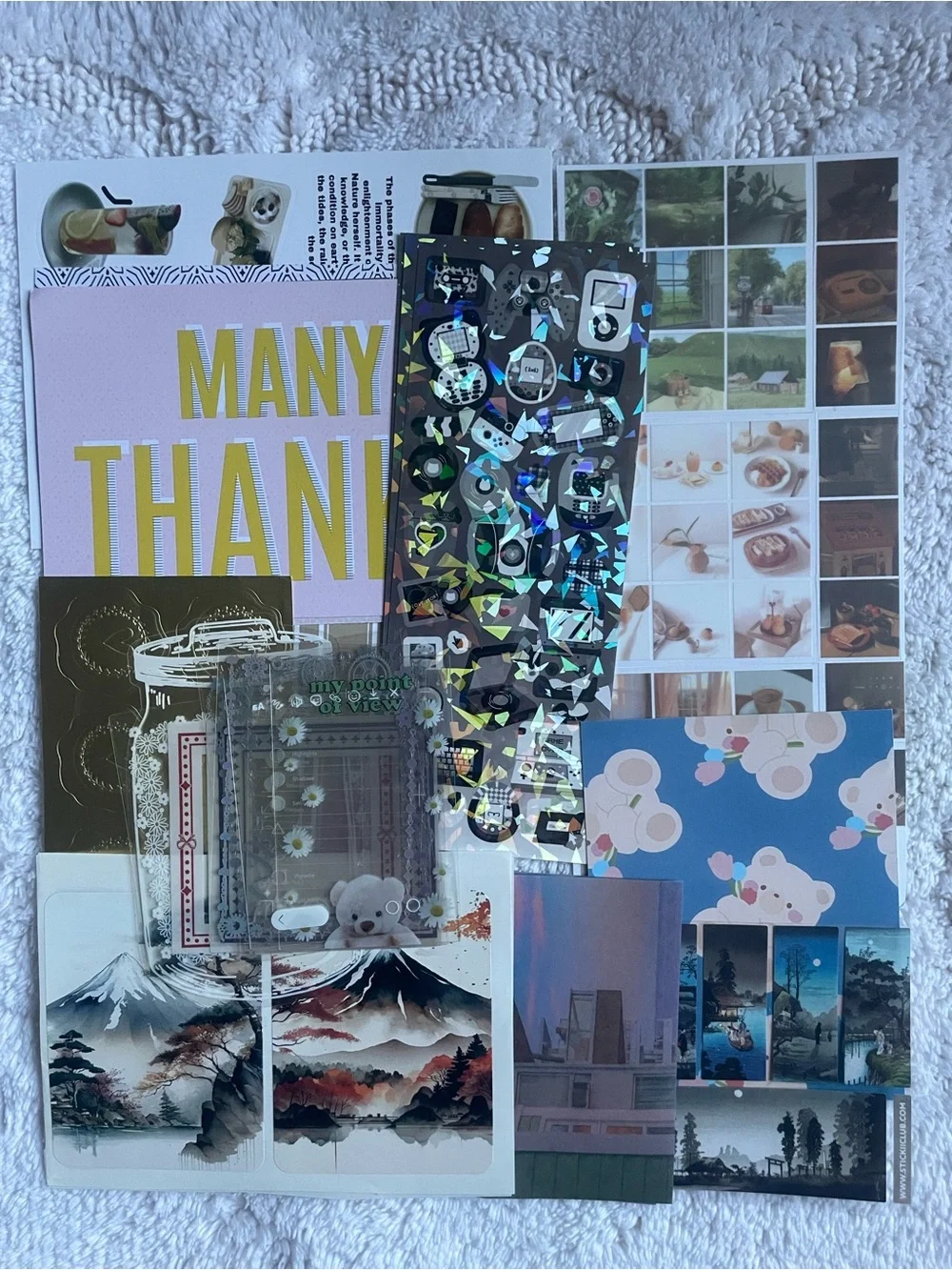 FAST SALE Huge Aesthetic Stationery & Planner Sticker Lot
